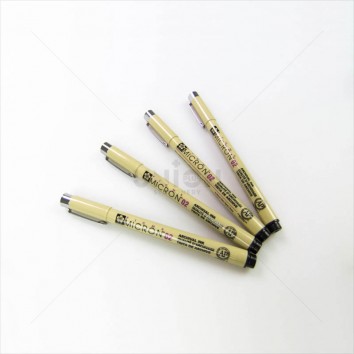 SAKURA ปากกา PIGMA MICRON 02 <1/12> สีดำ #49